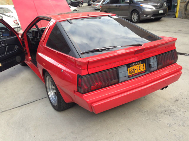1988 Red Chrysler Conquest / Starion Coupe