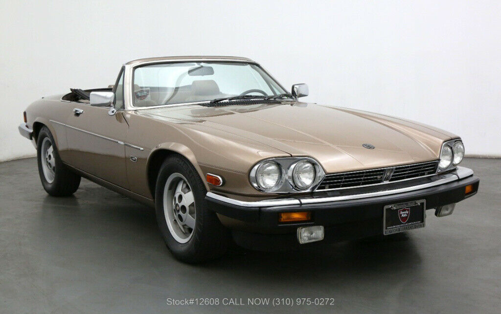 1988 Tan Jaguar XJS V12