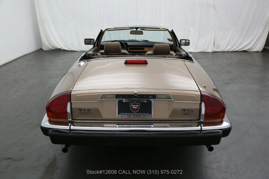 1988 Tan Jaguar XJS V12