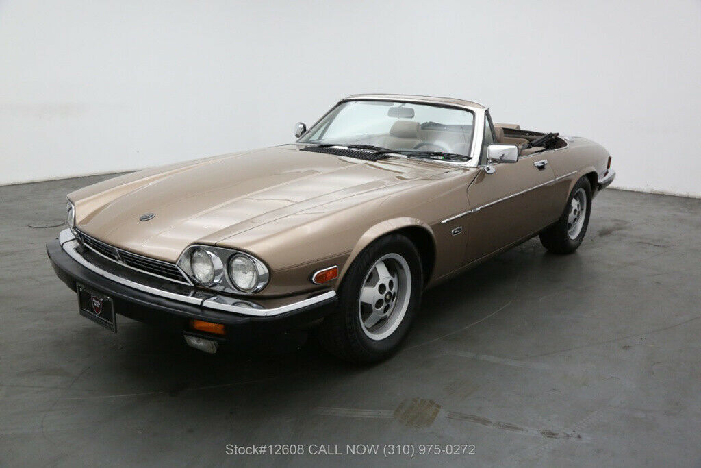 1988 Tan Jaguar XJS V12