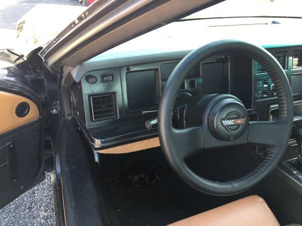 1988 Black Chevrolet Corvette Coupe