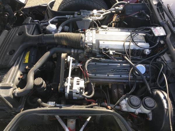 1988 Black Chevrolet Corvette Coupe