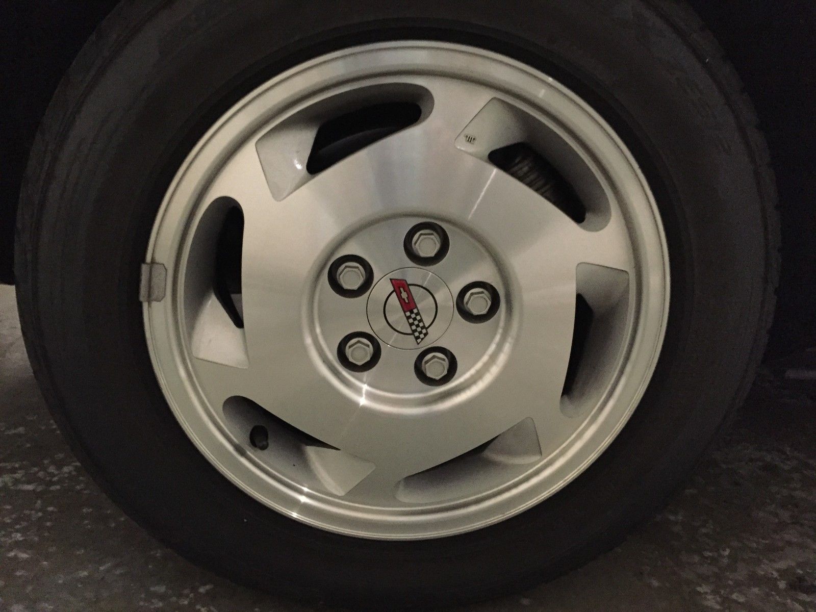 1988 Dark Red Metallic Chevrolet Corvette Convertible