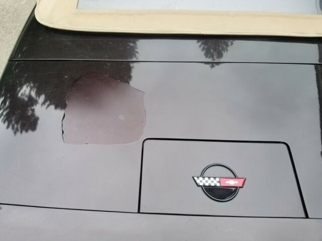 1988 Burgundy Chevrolet Corvette Convertible