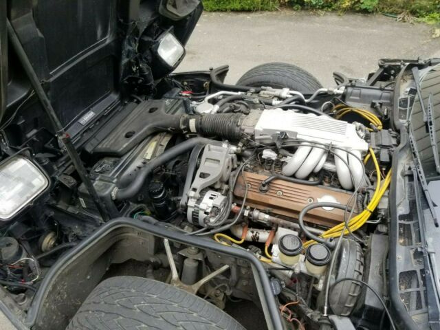 1988 Burgundy Chevrolet Corvette Convertible