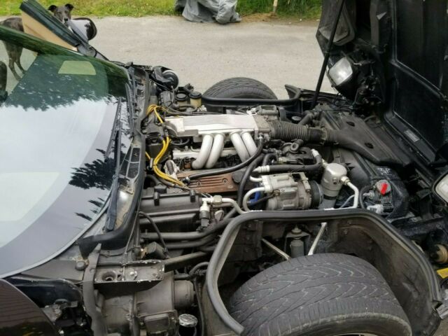 1988 Burgundy Chevrolet Corvette Convertible