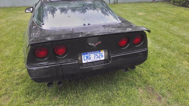 1988 Black Chevrolet Corvette Coupe