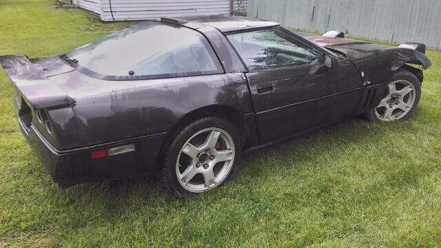 1988 Black Chevrolet Corvette Coupe