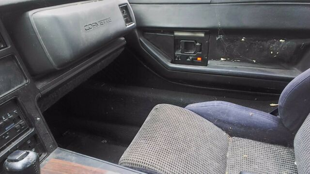 1988 Black Chevrolet Corvette Coupe