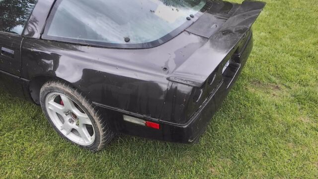 1988 Black Chevrolet Corvette Coupe