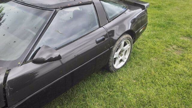 1988 Black Chevrolet Corvette Coupe