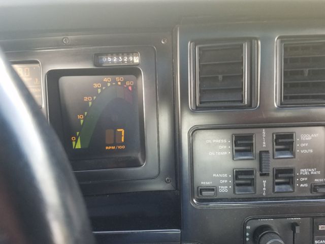 1988 Red Chevrolet Corvette Coupe