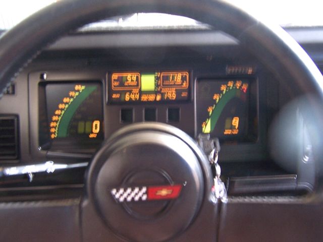 1988 Red Chevrolet Corvette Coupe