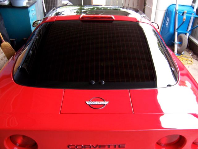 1988 Red Chevrolet Corvette Coupe