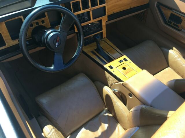 1988 Blue Chevrolet Corvette Convertible