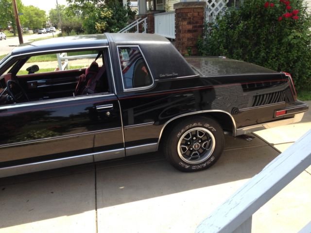 1988 Black  Oldsmobile Cutlass 2 door 