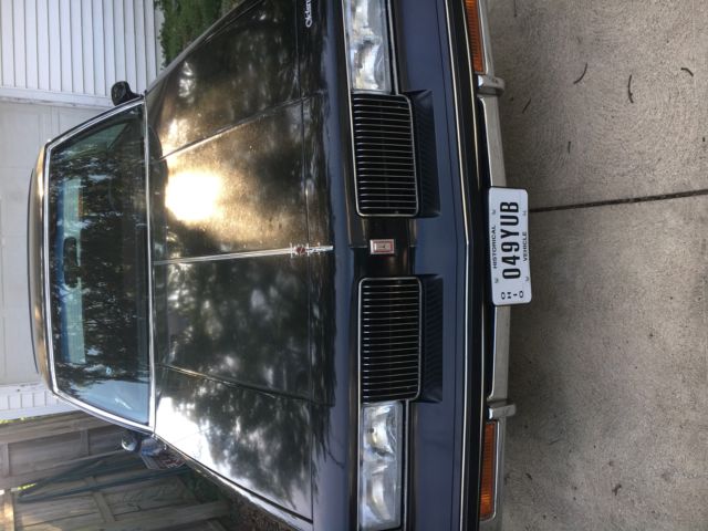 1988 Black  Oldsmobile Cutlass 2 door 