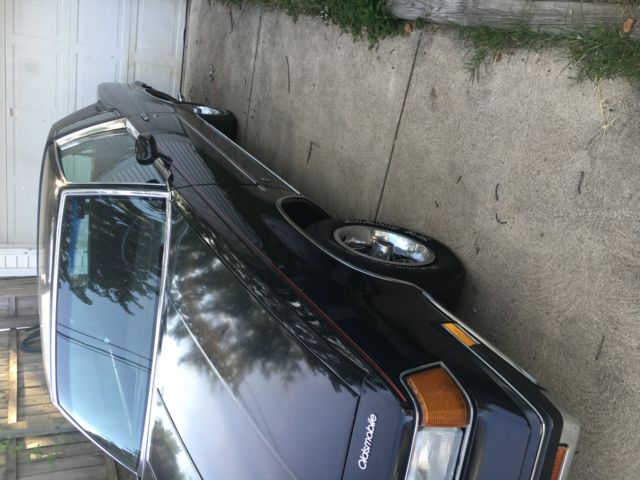 1988 Black  Oldsmobile Cutlass 2 door 