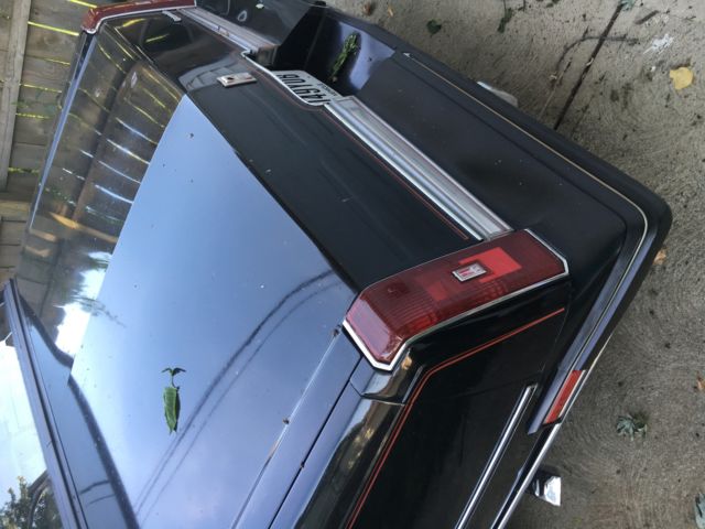 1988 Black  Oldsmobile Cutlass 2 door 