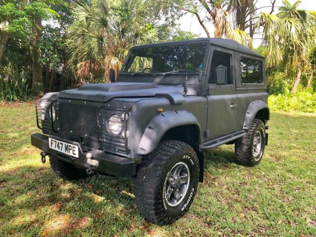 1988 Gray Land Rover Defender