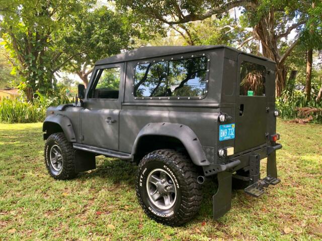 1988 Gray Land Rover Defender