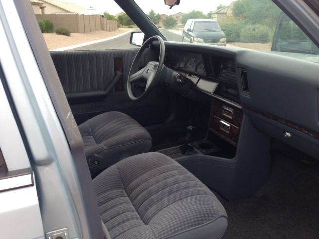 1988 Blue Dodge ARIES Wagon