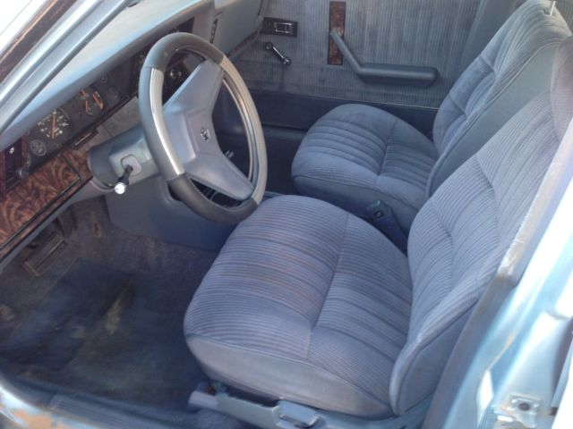 1988 Blue Dodge ARIES Wagon