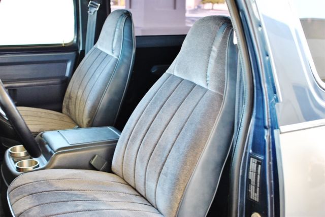 1988 Blue Dodge Ram Charger --