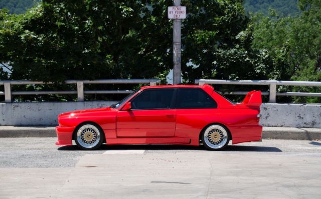 1988 Red BMW M3 Coupe