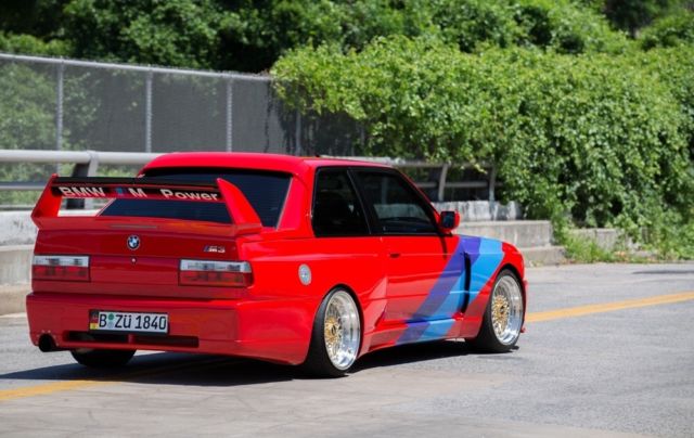 1988 Red BMW M3 Coupe