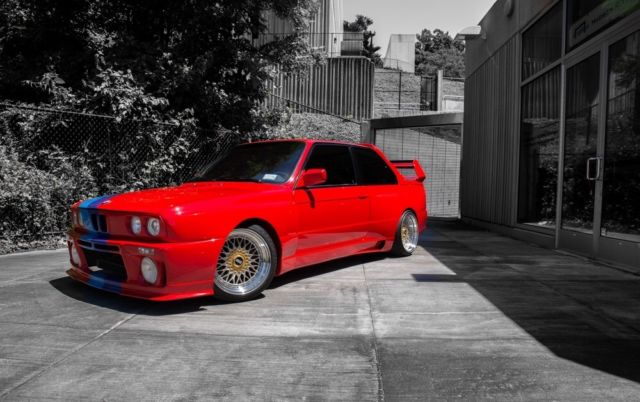 1988 Red BMW M3 Coupe