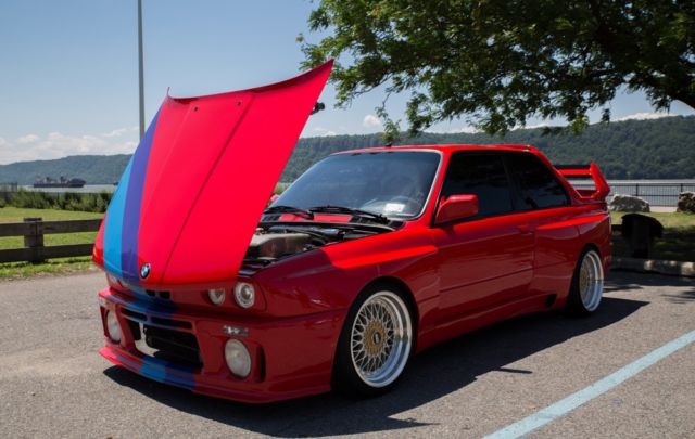 1988 Red BMW M3 Coupe