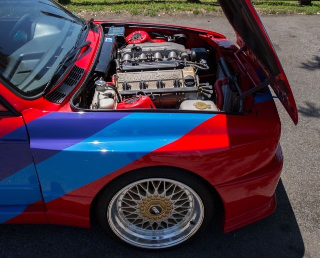 1988 Red BMW M3 Coupe