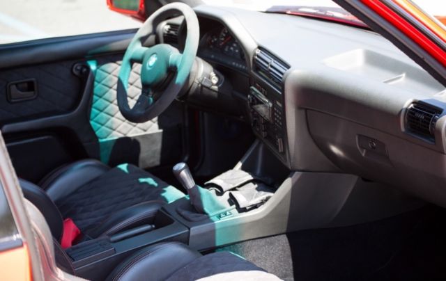 1988 Red BMW M3 Coupe