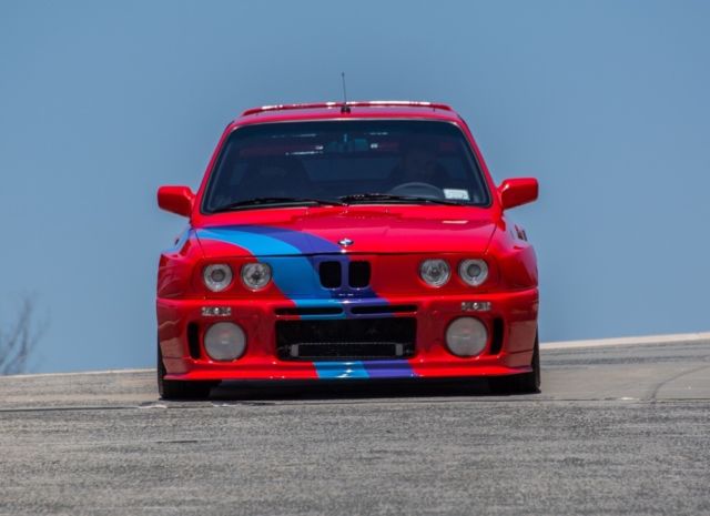 1988 Red BMW M3 Coupe