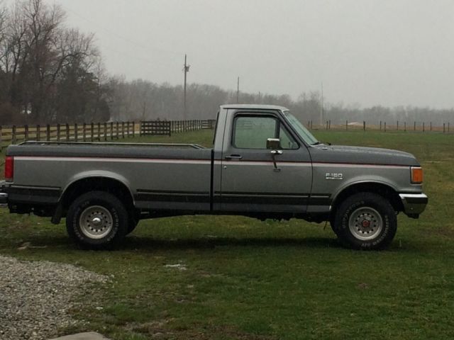 1988 Gray Ford F-150