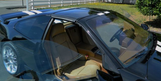 1988 Black Pontiac Fiero GT