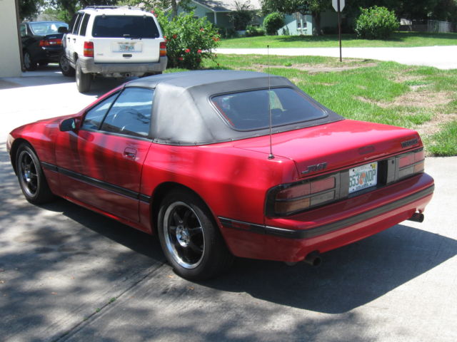 1988 Ferrari Red Mazda RX-7
