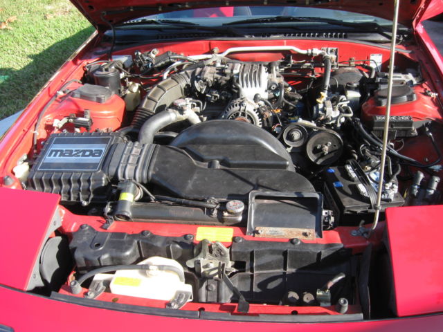1988 Ferrari Red Mazda RX-7