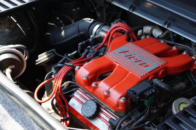 1988 White Pontiac Fiero Coupe
