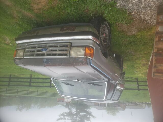 1988 Blue Ford Bronco SUV