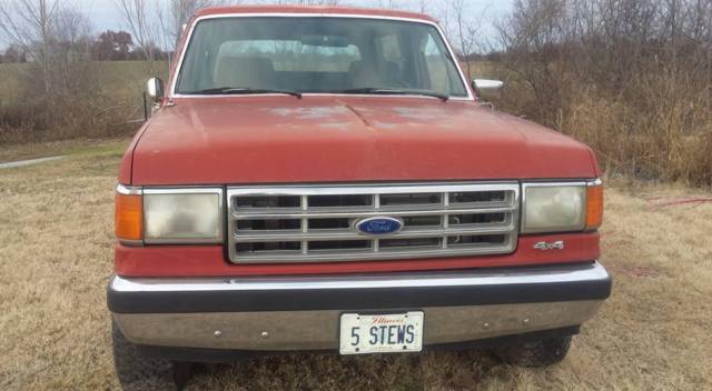 1988 Red Ford Other Pickups bronco