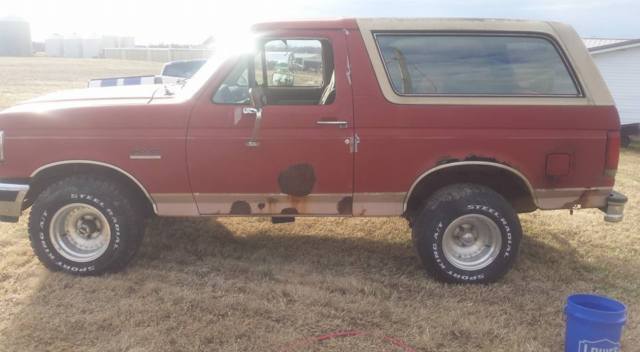 1988 Red Ford Other Pickups bronco