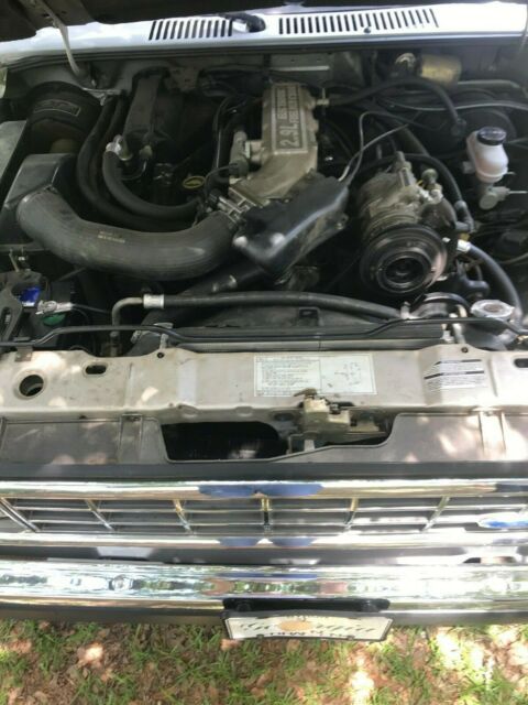 1988 Red/Silver Ford Bronco II