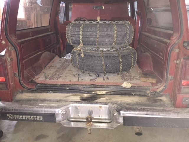 1988 Red Ford Bronco II SUV