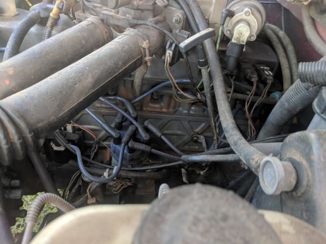 1988 Red Ford F-150 Standard Cab Pickup