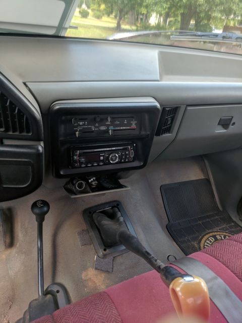 1988 Red Ford F-150 Standard Cab Pickup