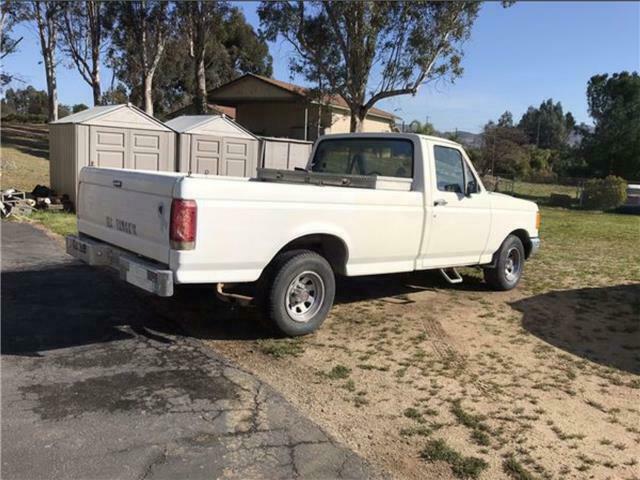 1988 White Ford F-150 Truck