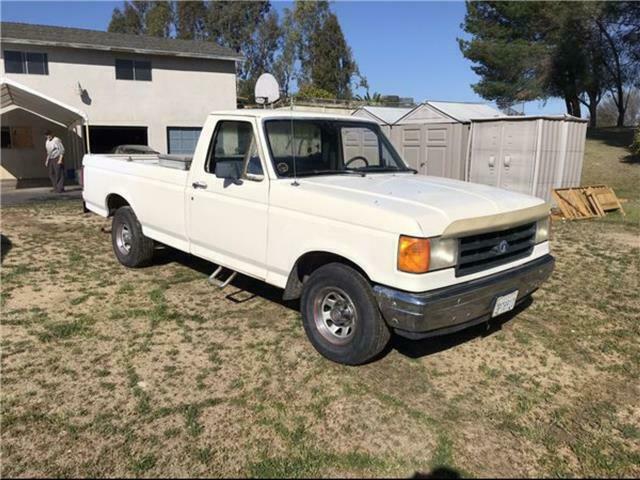 1988 White Ford F-150 Truck