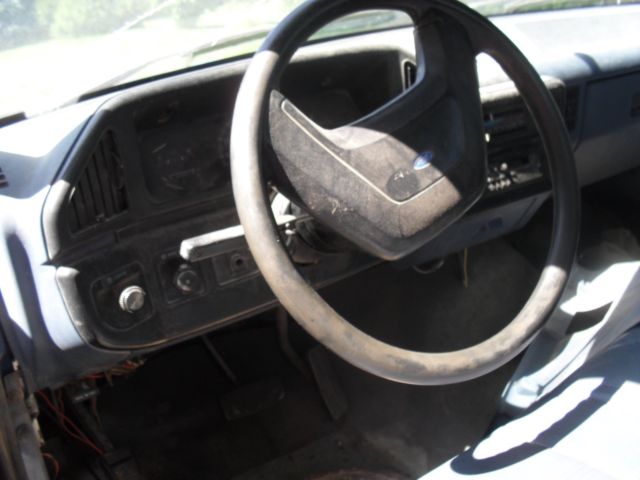 1988 Blue Ford F-150 Standard Cab Pickup